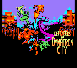 Defenders of Dynatron City screenshot 3 for NES